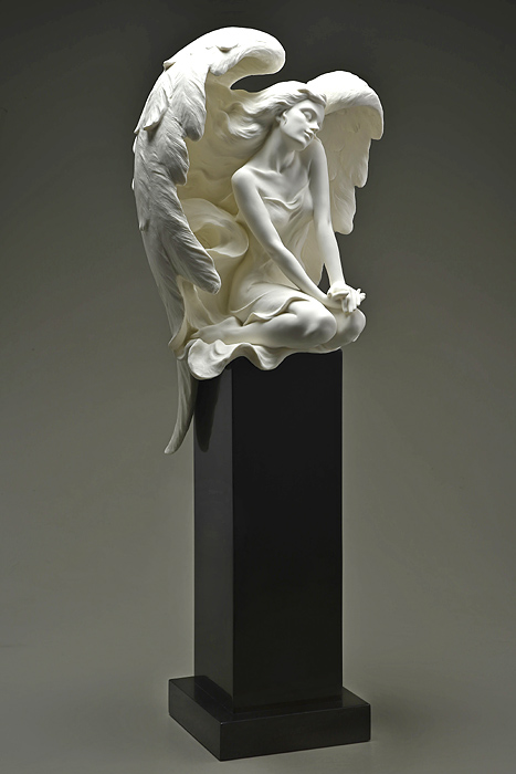 Gaylord Ho - Meditation Parian Sculpture